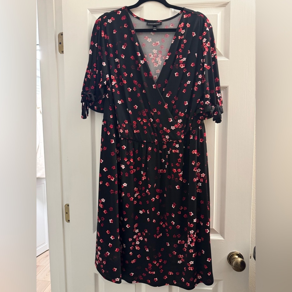 Lane Bryant Floral Midi Dress size 24/26
